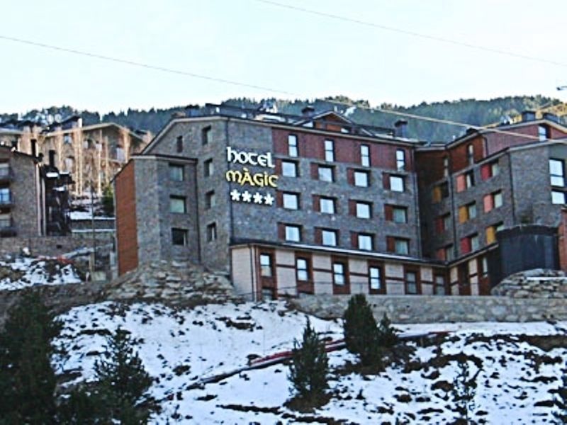 Hotel Magic La Massana Bagian luar foto